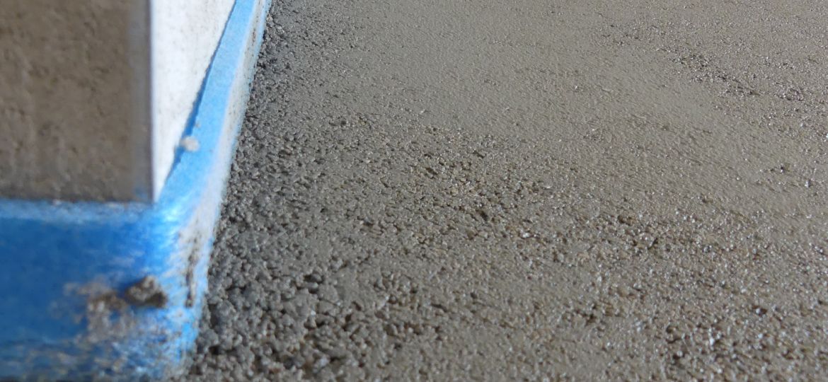 massetto con pendenza triveneta pose concrete steel
